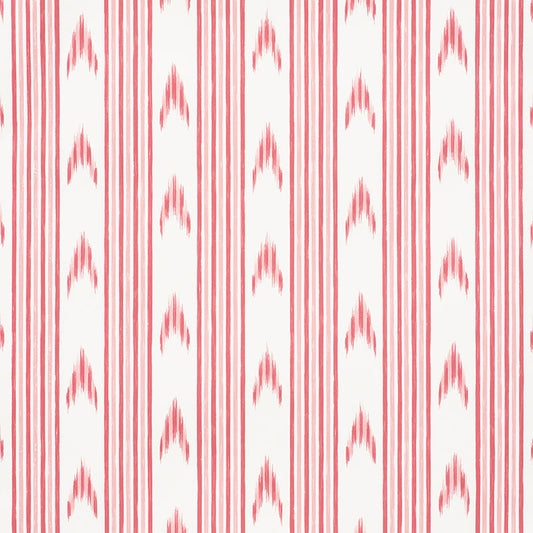 Select 5009221 Santa Barbara Ikat Pink by Schumacher Wallpaper
