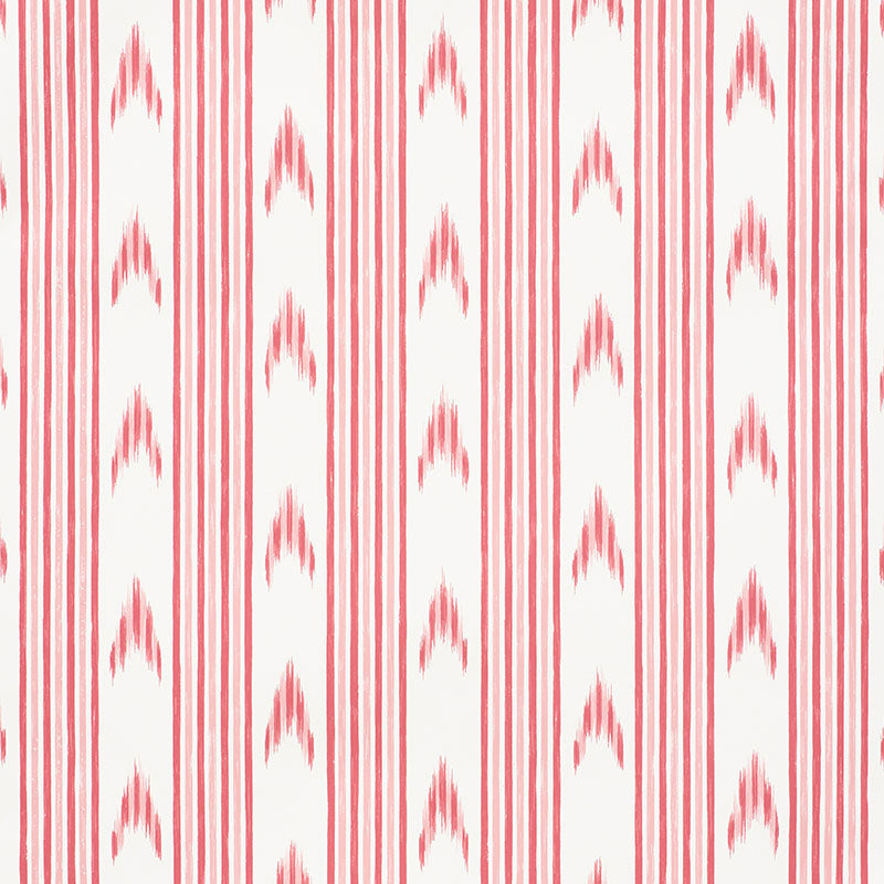 Select 5009221 Santa Barbara Ikat Pink by Schumacher Wallpaper