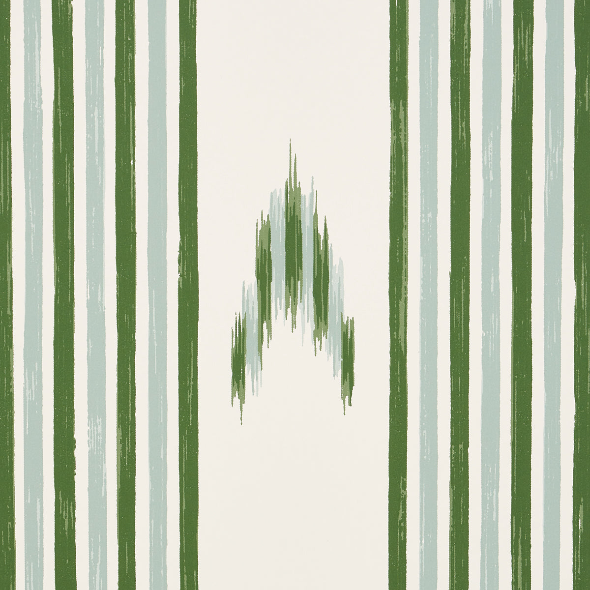 Purchase 5009224 Santa Barbara Ikat, Leaf Green by Wallpaper1