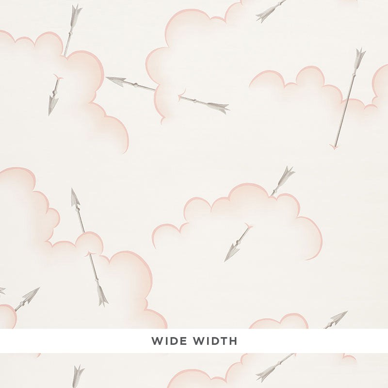 Find 5009351 Mercurio Blush by Schumacher Wallpaper