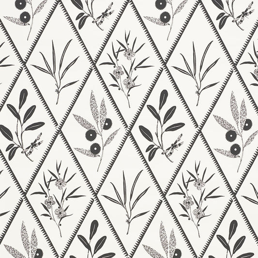 Order 5009373 Endimione Carbon by Schumacher Wallpaper