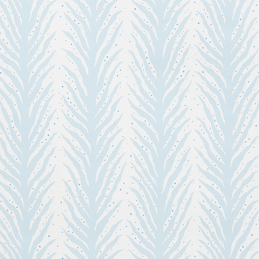 Save on 5009451 Creeping Fern Slumber Blue by Schumacher Wallpaper