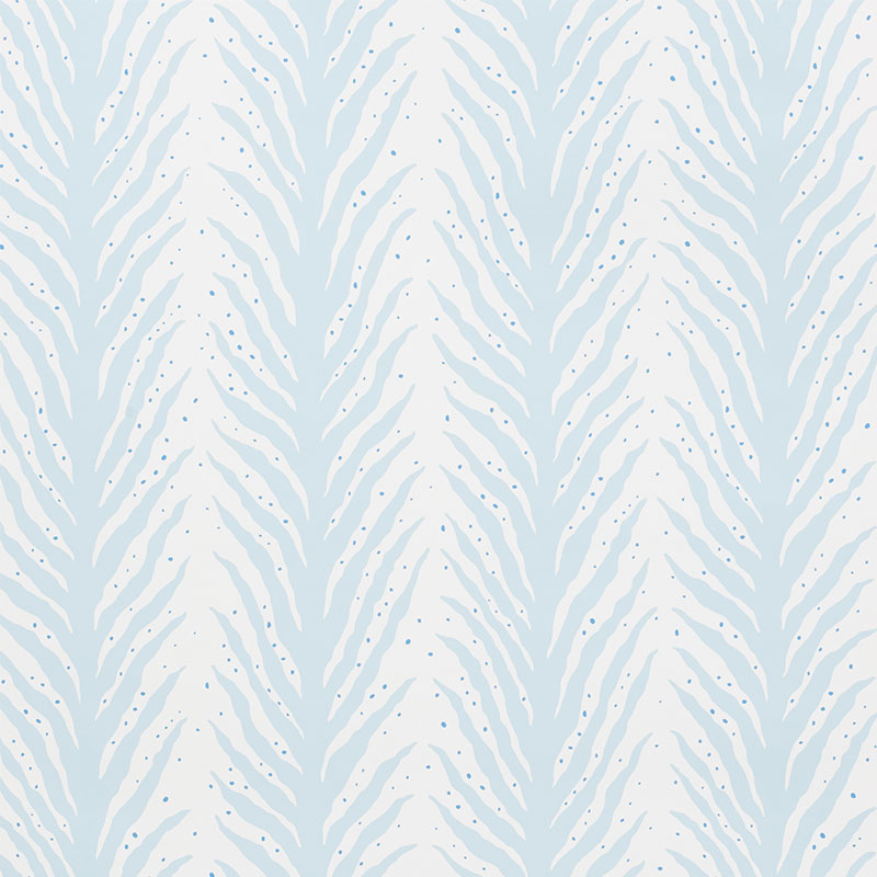 Save on 5009451 Creeping Fern Slumber Blue by Schumacher Wallpaper