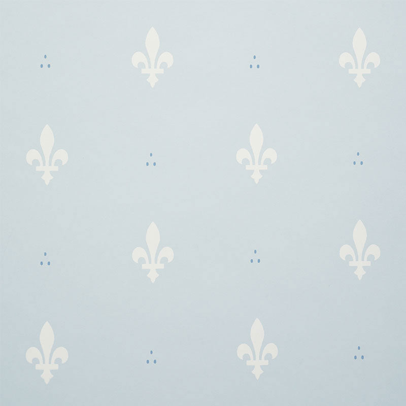 Save on 5009501 Fleur De Lis Mineral by Schumacher Wallpaper