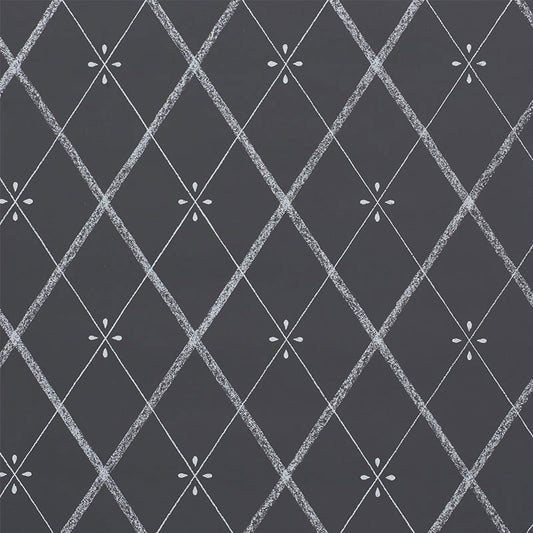 Buy 5009510 Kasumi Diamond Chalkboard by Schumacher Wallpaper
