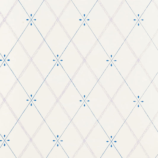 Order 5009512 Kasumi Diamond Hyacinth by Schumacher Wallpaper