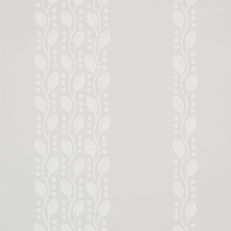 Shop 5009521 Lillian Vine Grey by Schumacher Wallpaper