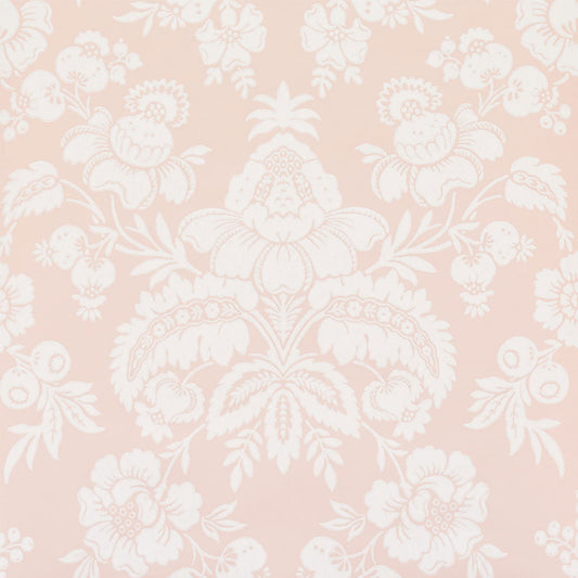 Purchase 5009611 Simone Blush by Schumacher Wallpaper