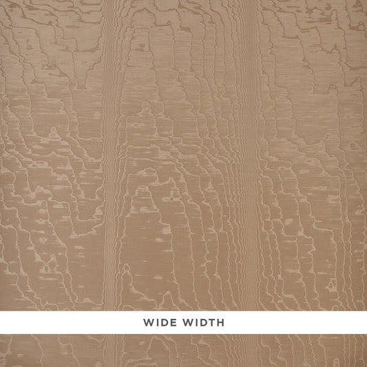 Acquire 5009671 Moire Wallcovering Fawn by Schumacher Wallpaper