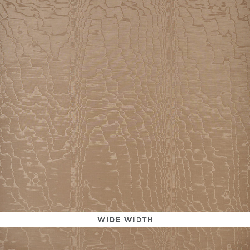 Acquire 5009671 Moire Wallcovering Fawn by Schumacher Wallpaper