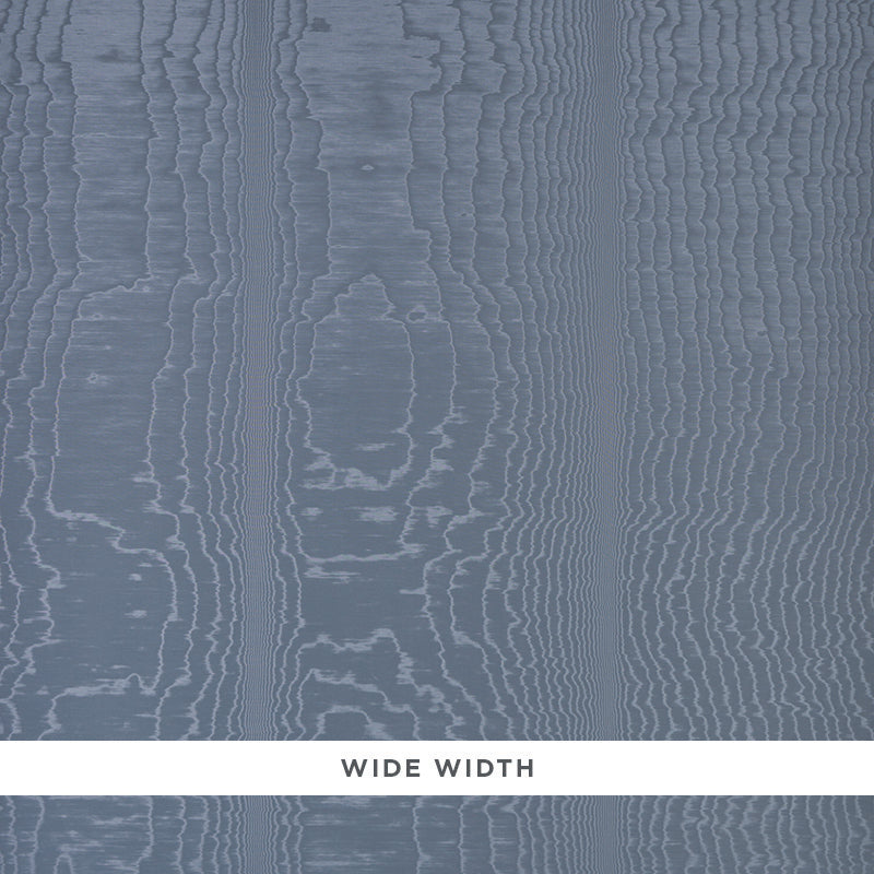 Shop 5009672 Moire Wallcovering Ocean by Schumacher Wallpaper