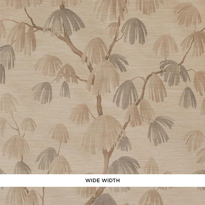 Find 5009680 Weeping Pine Ii Barley by Schumacher Wallpaper