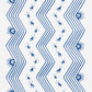 Buy 5009740 Nauset Stripe Indigo by Schumacher Wallpaper