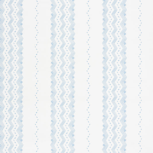 Purchase 5009741 Nauset Stripe Sky by Schumacher Wallpaper