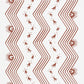 Acquire 5009743 Nauset Stripe Sienna by Schumacher Wallpaper