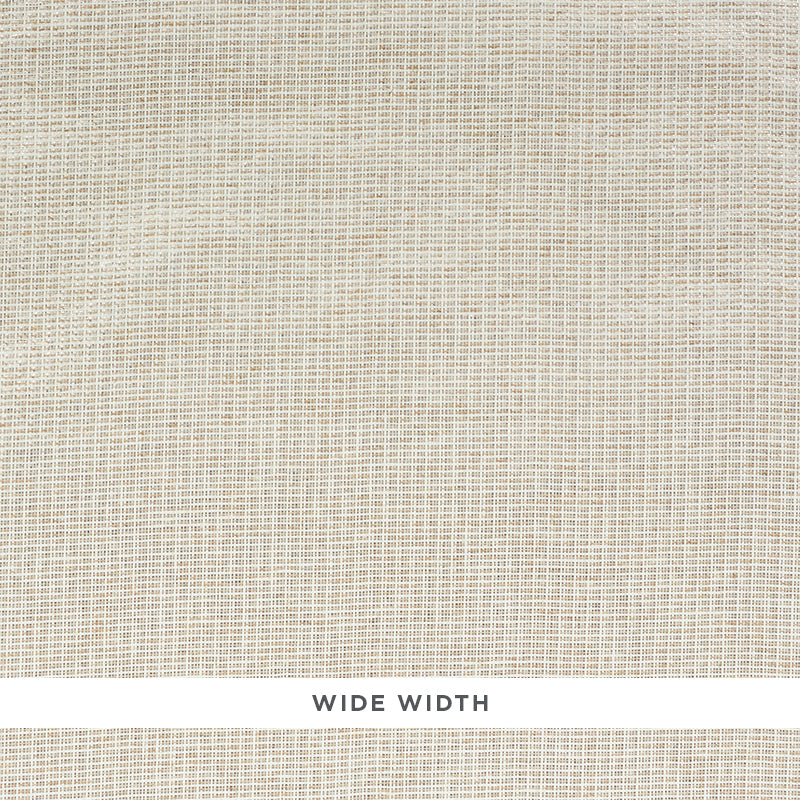 View 5010241 Linen and Paperweave Greige by Schumacher Wallpaper