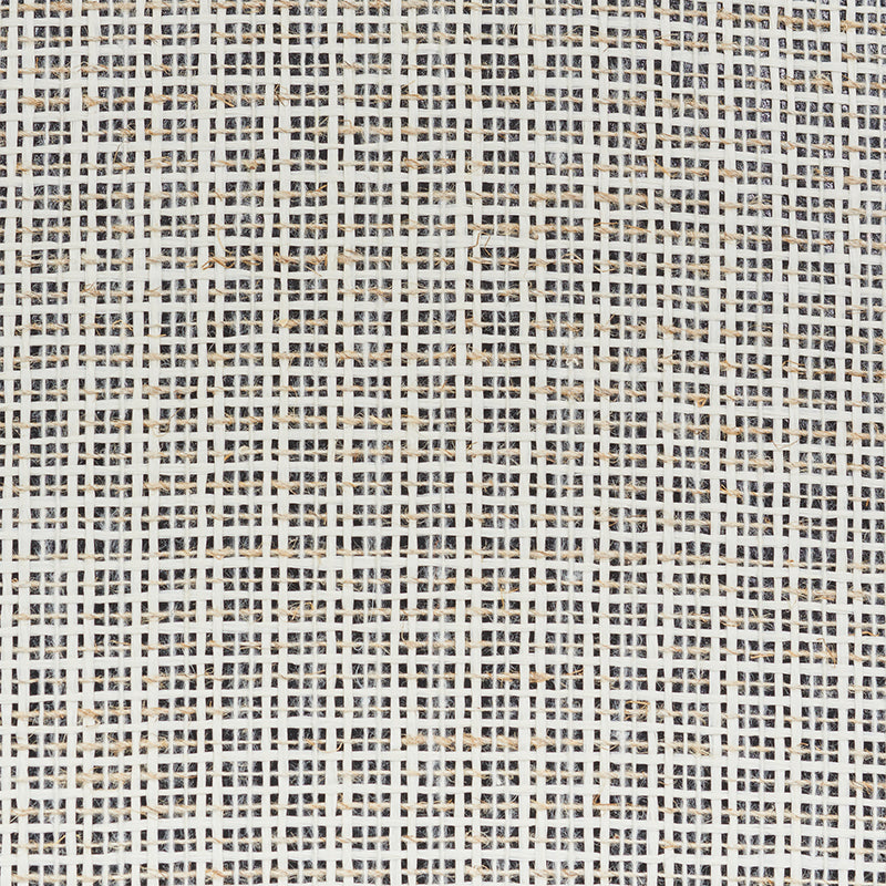 Select 5010243 Linen and Paperweave Carbon by Schumacher Wallpaper
