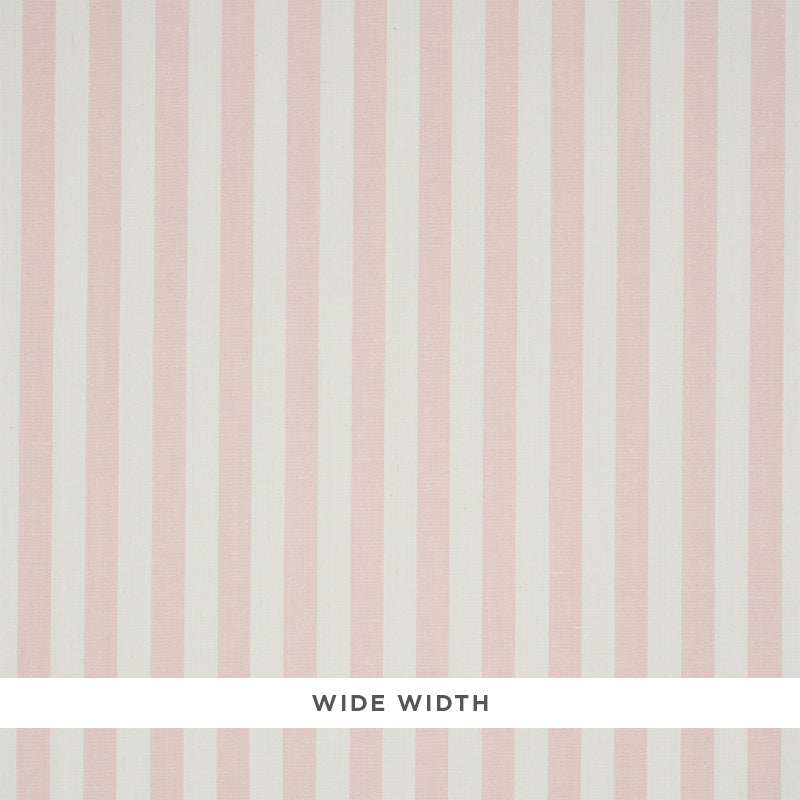 Buy 5010250 Linen Stripe Blush by Schumacher Wallpaper