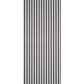 Order 5010255 Linen Stripe Black by Schumacher Wallpaper