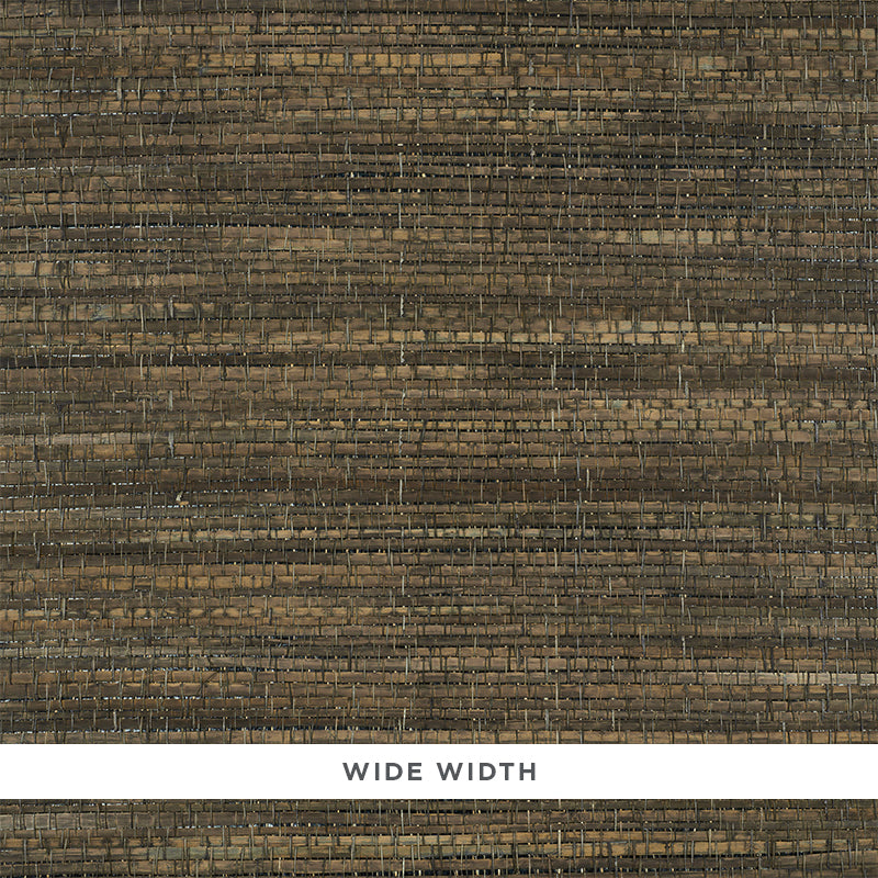 Select 5010261 Palm Weave Bark by Schumacher Wallpaper
