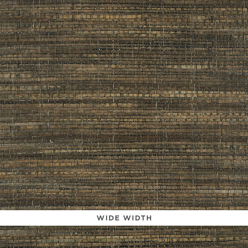 Select 5010261 Palm Weave Bark by Schumacher Wallpaper
