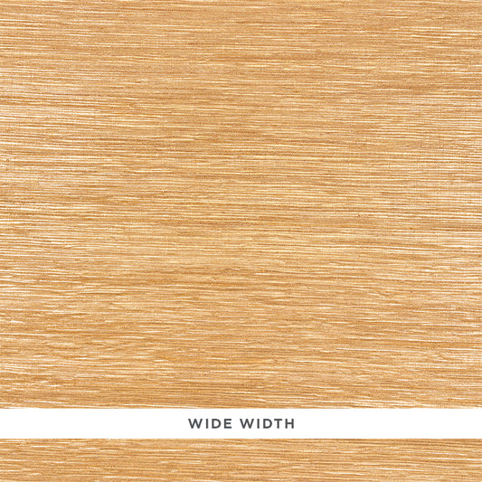 Find 5010282 Metallized Flax Brass by Schumacher Wallpaper