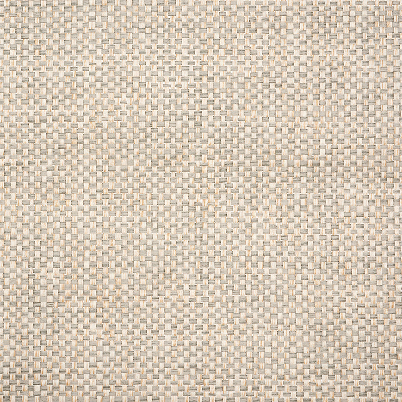 Select 5010294 Tonal Paperweave Granite by Schumacher Wallpaper