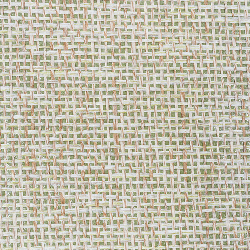 Shop 5010321 Open Paperweave Leaf by Schumacher Wallpaper