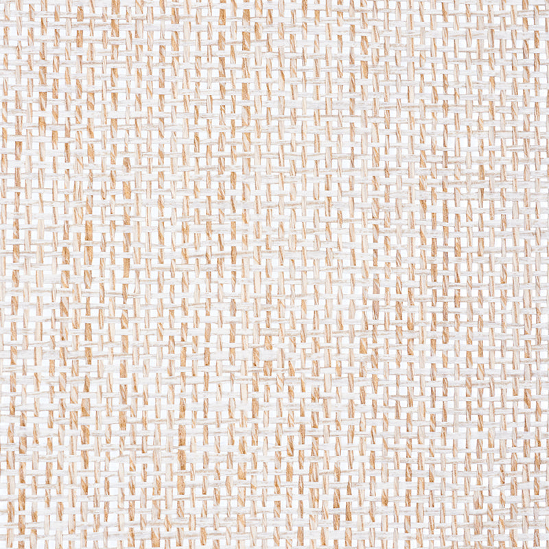 5010330 | Open Paperweave Shimmer, Platinum - Schumacher Wallpaper