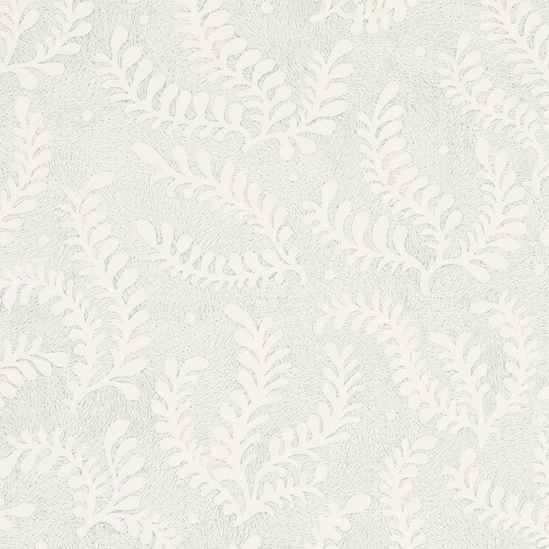 Save on 5010382 Etched Fern Sky Schumacher Wallpaper