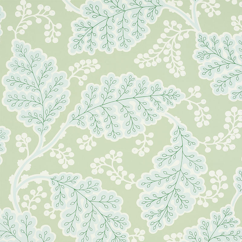 View 5010392 Estelle Green Schumacher Wallpaper