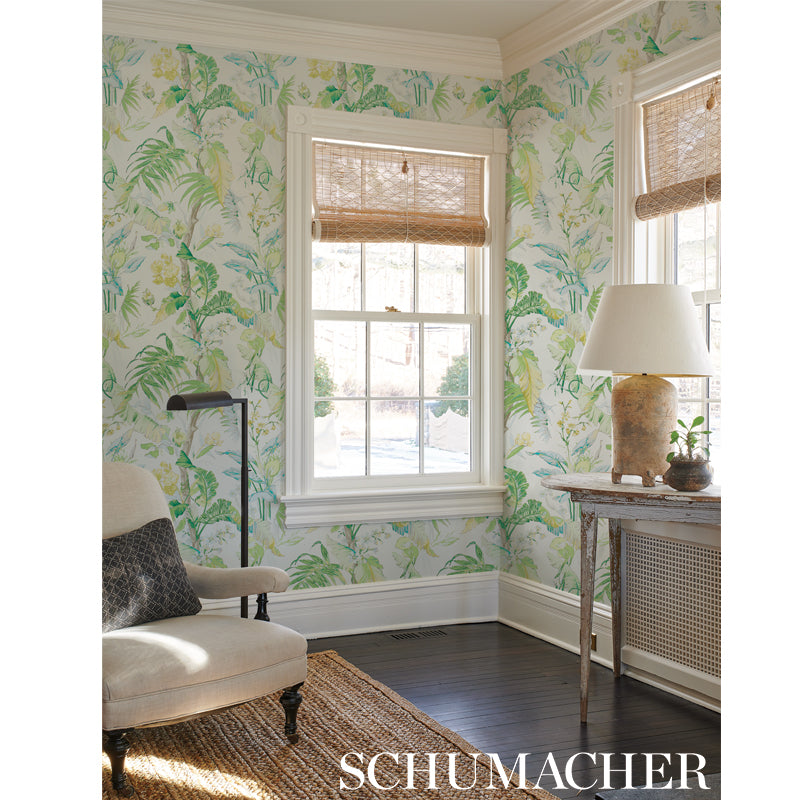 Purchase 5010481 Tropique Blush Schumacher Wallpaper