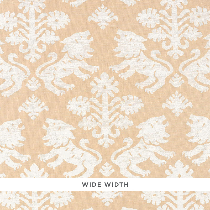 Order 5010531 Regalia Sisal Ivory On Natural Schumacher Wallpaper