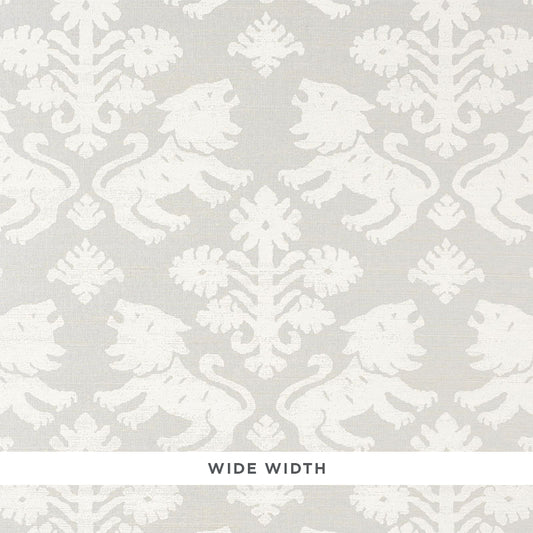 Search 5010532 Regalia Sisal Ivory On Silver Schumacher Wallpaper