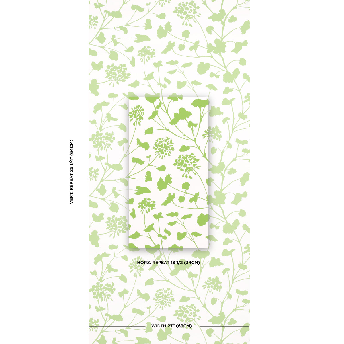 Purchase 5010542 | Pennick, Leaf On Ivory - Schumacher Wallpaper