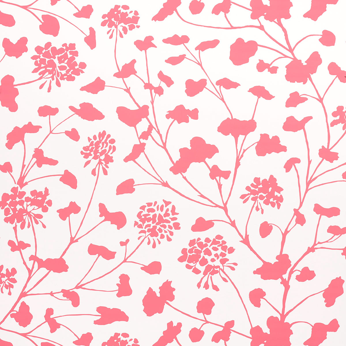 Purchase 5010543 | Pennick, Coral On Ivory - Schumacher Wallpaper