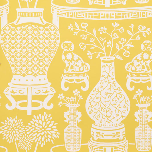 Order 5010550 Hellene Yellow Schumacher Wallpaper