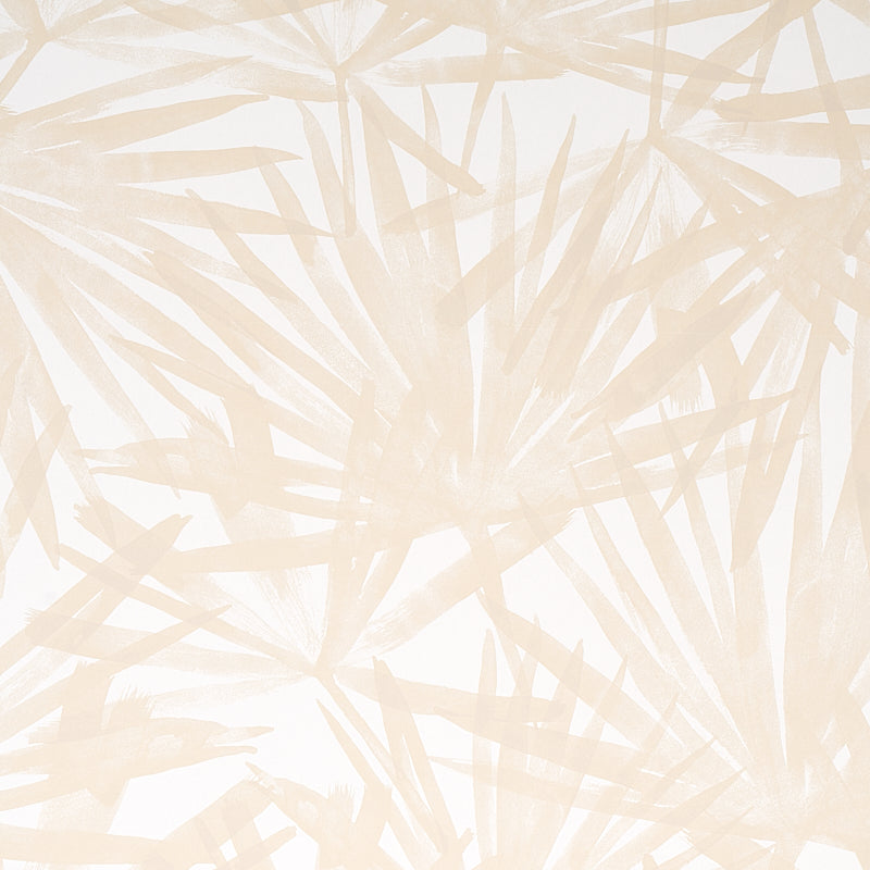 Order 5010563 Sunlit Palm Sand Schumacher Wallpaper