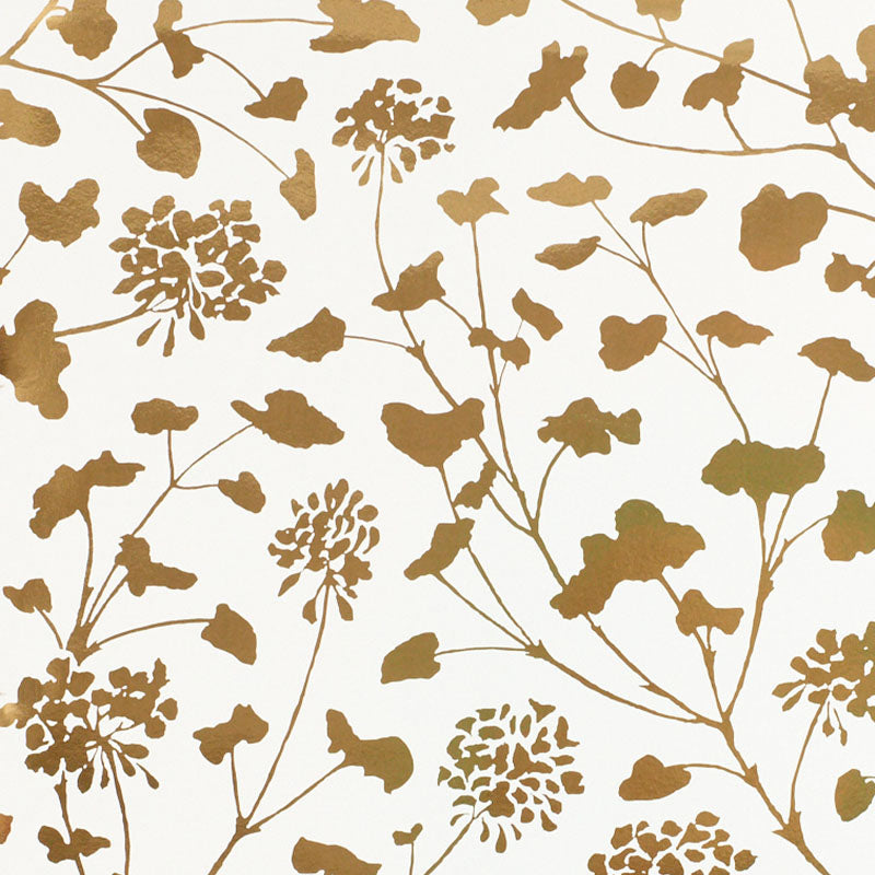 Acquire 5010580 Pennick Mylar Gold Schumacher Wallpaper