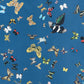 Find 5010867 Queen's Flight Panel Set Navy Schumacher Wallpaper