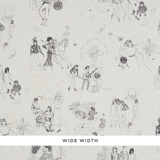 Order 5011080 Toile De Femmes Parchment Schumacher Wallpaper