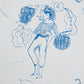 Purchase 5011081 Toile De Femmes Indigo Schumacher Wallpaper