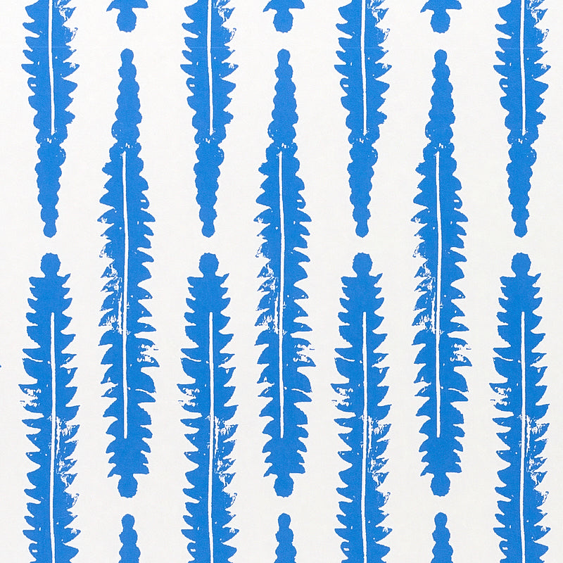 Purchase 5011113 Fern Blue Schumacher Wallpaper