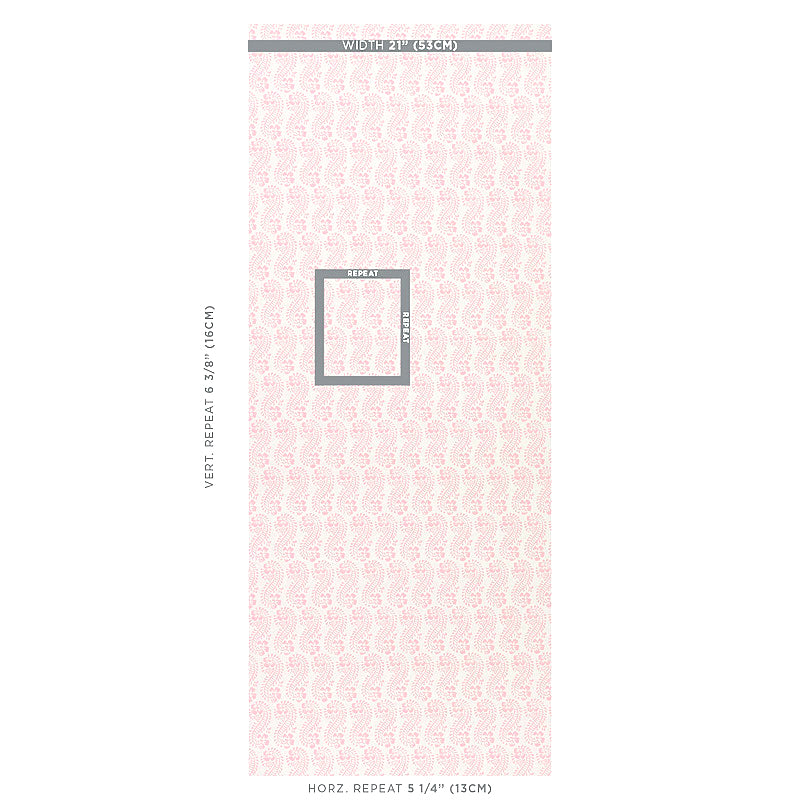 Find 5011122 Lani Pink Schumacher Wallpaper