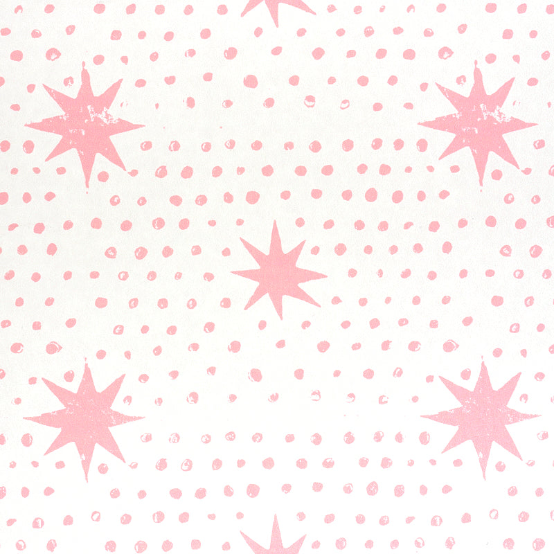 Shop 5011172 Spot & Star Pink Schumacher Wallpaper