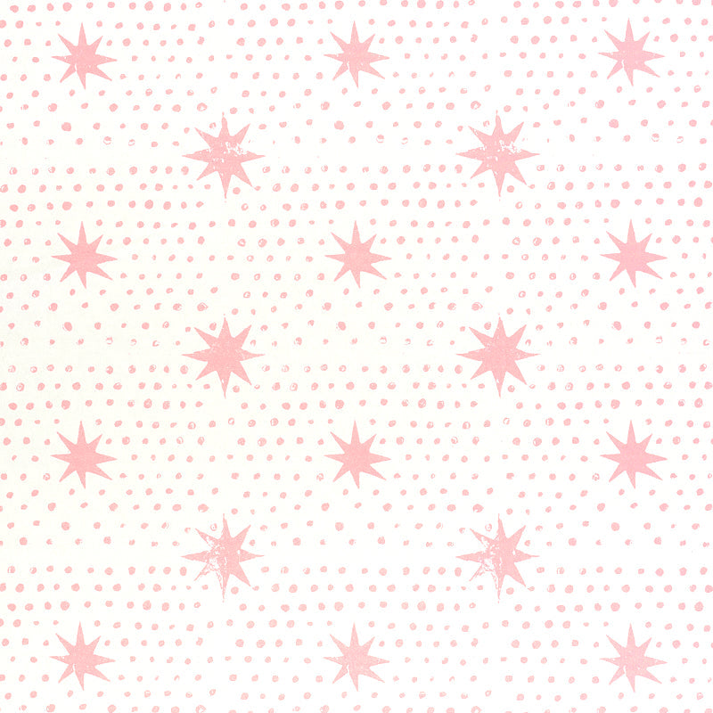 Acquire 5011172 Spot & Star Pink Schumacher Wallpaper