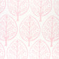 Acquire 5011181 Tree Pink Schumacher Wallpaper
