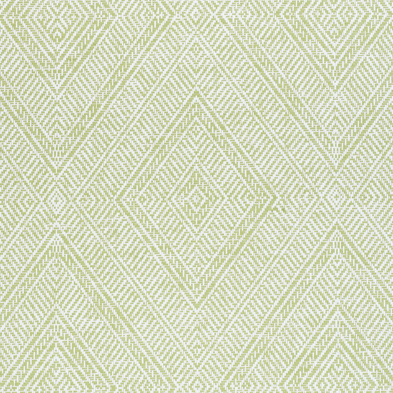 View 5011251 Tortola Paperweave Green Schumacher Wallpaper