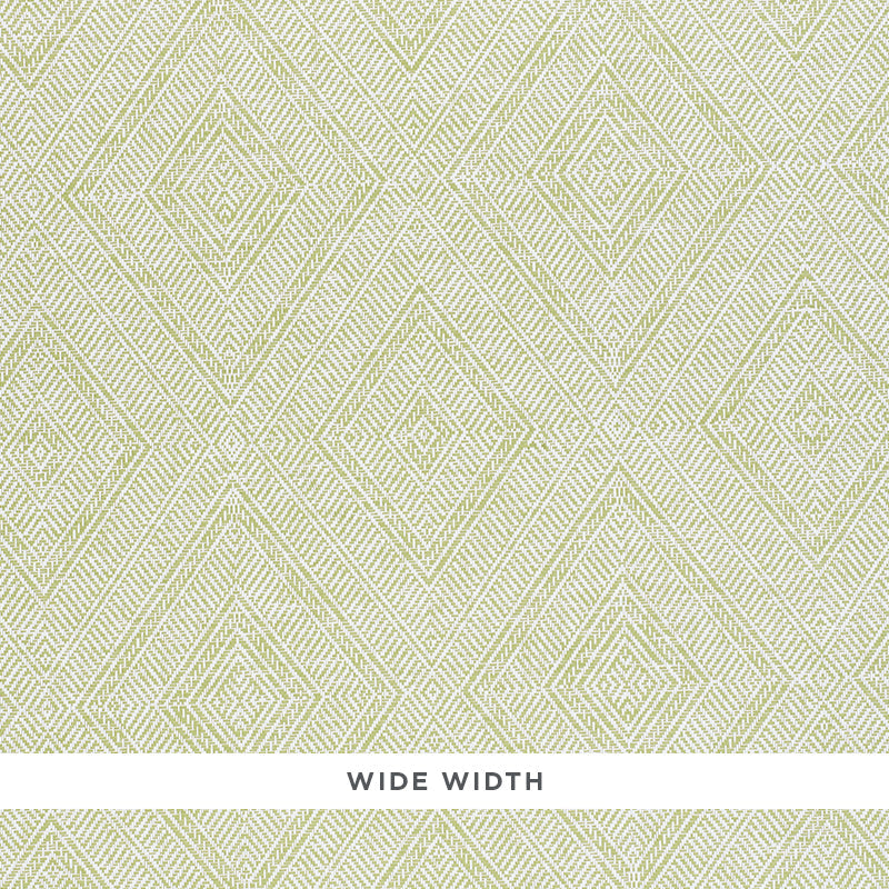 Buy 5011251 Tortola Paperweave Green Schumacher Wallpaper