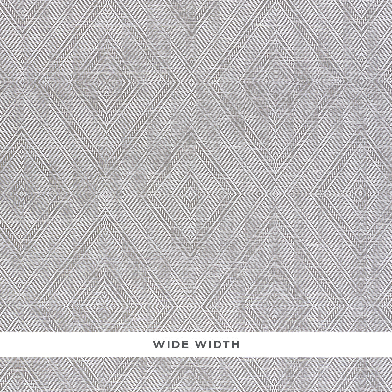 Shop 5011253 Tortola Paperweave Grey Schumacher Wallpaper